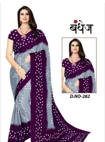 Best Silk Printed Saree